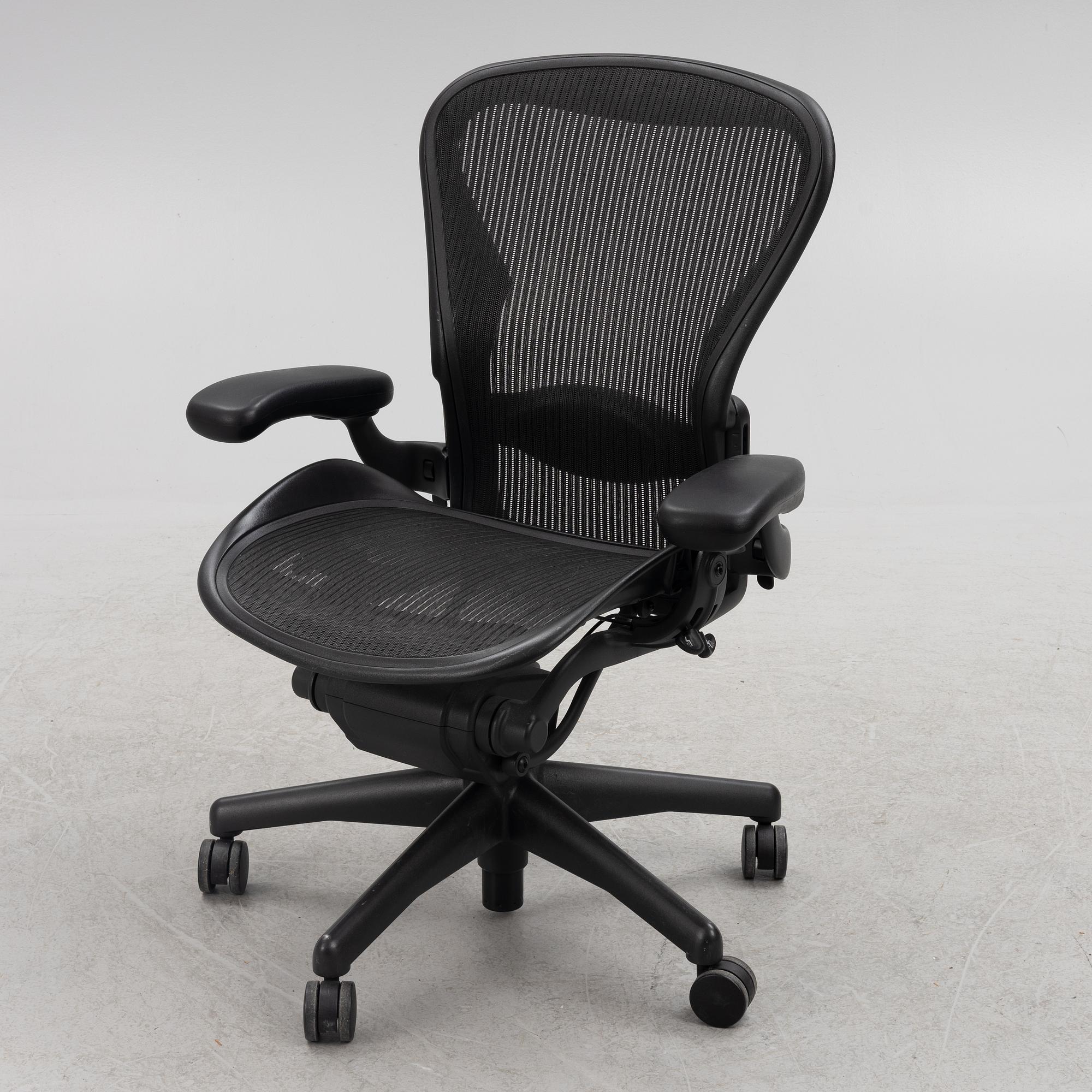 Don Chadwick/Bill Stump, an 'Aeron' chair, Herman Miller.