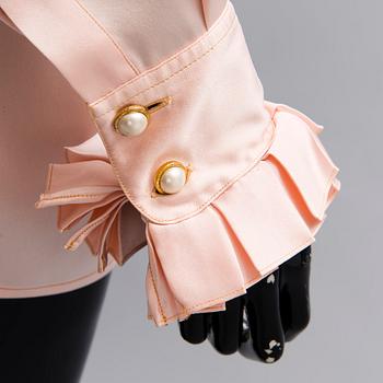 CHANEL, Three Vintage Silk Blouses.