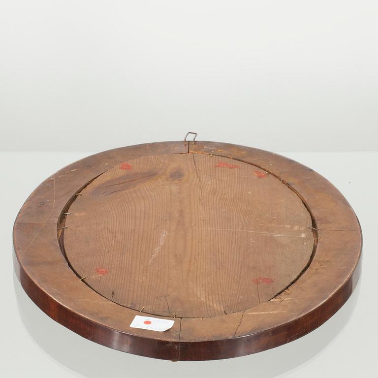 SPEGELLAMPETT, för ett ljus, empire, 1800-talets första hälft.