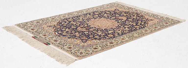 Matta, semiantik Isfahan, centrala Persien, signerad Mamoury, ca 163 x 109 cm.