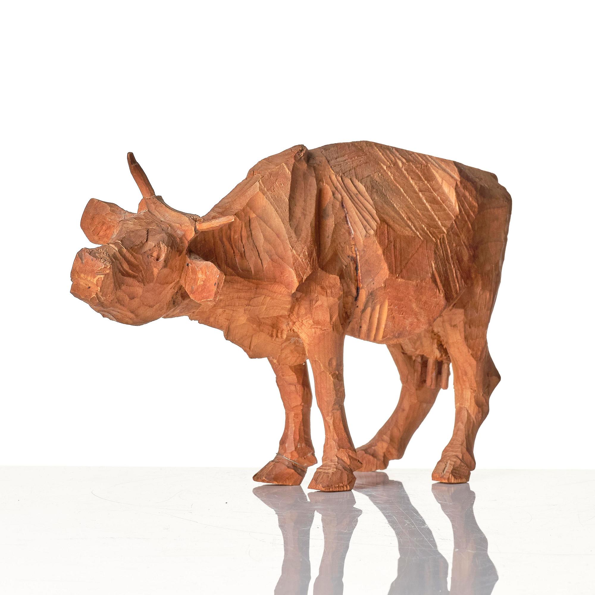 Axel Petersson Döderhultarn, Cow.