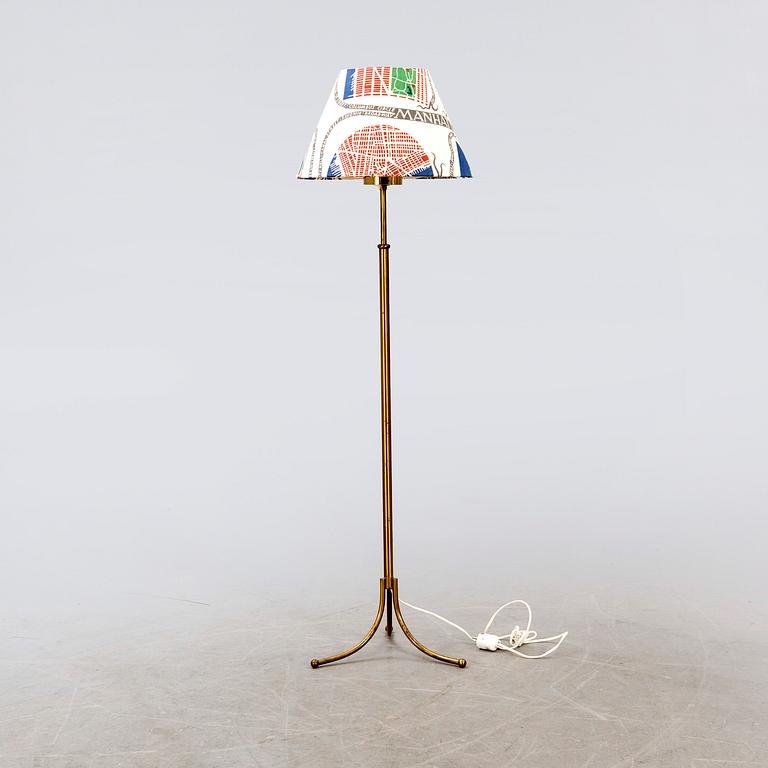 Josef Frank, a brass floor lamp model nr 2326 Firma Svenskt Tenn.