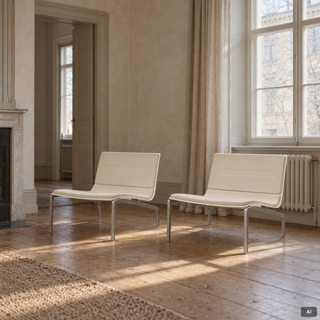 Piero Lissoni, Fåtöljer, ett par, "PL200", Fritz Hansen, 2006.