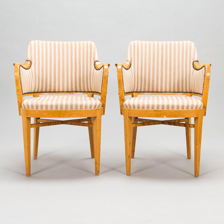 A pair of Bodafors armchairs from the 1930s/40s.