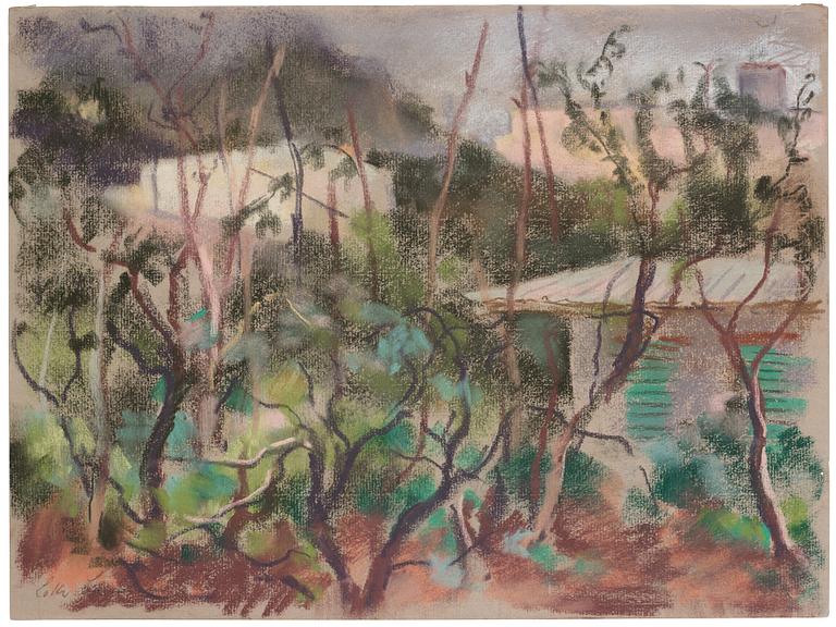 Lotte Laserstein, Landscape, Oxford.