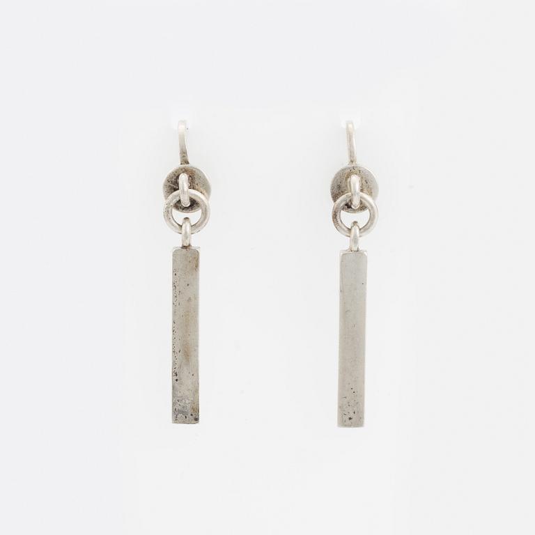 Wiwen Nilsson, silver earrings.