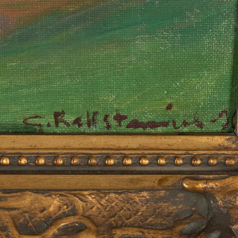 Gottfrid Kallstenius, oil on canvas/panel, signed and dated 1936.
