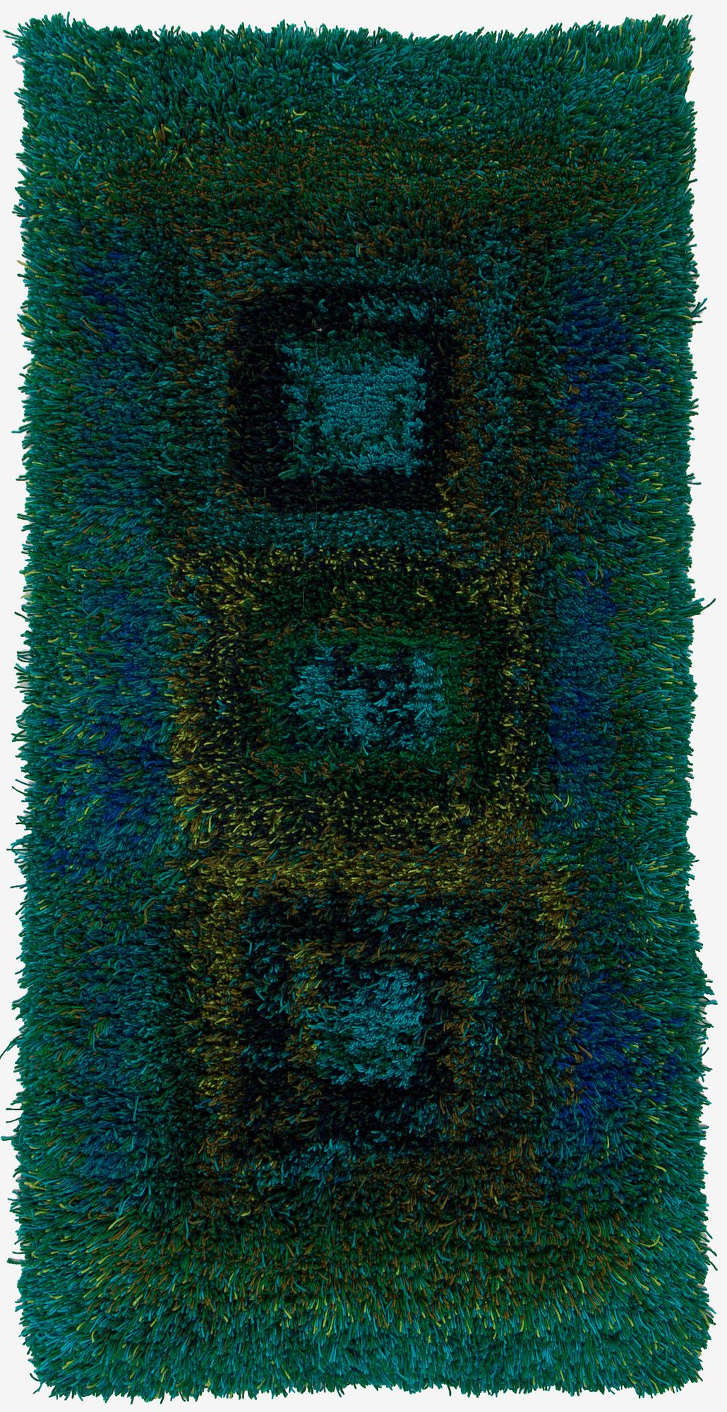 Terttu Tomero, ryijy "Sopukka", malli Neovius. Noin 136 x 64 cm.