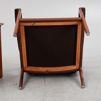 Fredrik A.Kayser, a pair of "Nr 935" armchairs, Vatne Möbler, Norway, 1960's/70's.