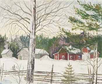 Arvid Broms, Cottage Landscpae.