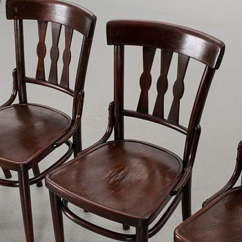 Four chairs.