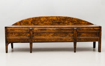 FÅLLBÄNK, allmoge, 1800-talets första hälft.