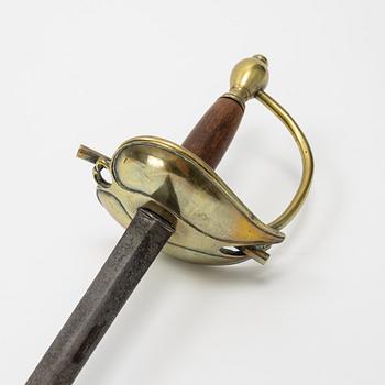 A 19th Century boat-shell sword.