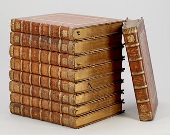 WILLIAM SHAKESPEARE (1564-1616), vol I-IX, "The Dramatic Works of Shakespeare, London 1802.