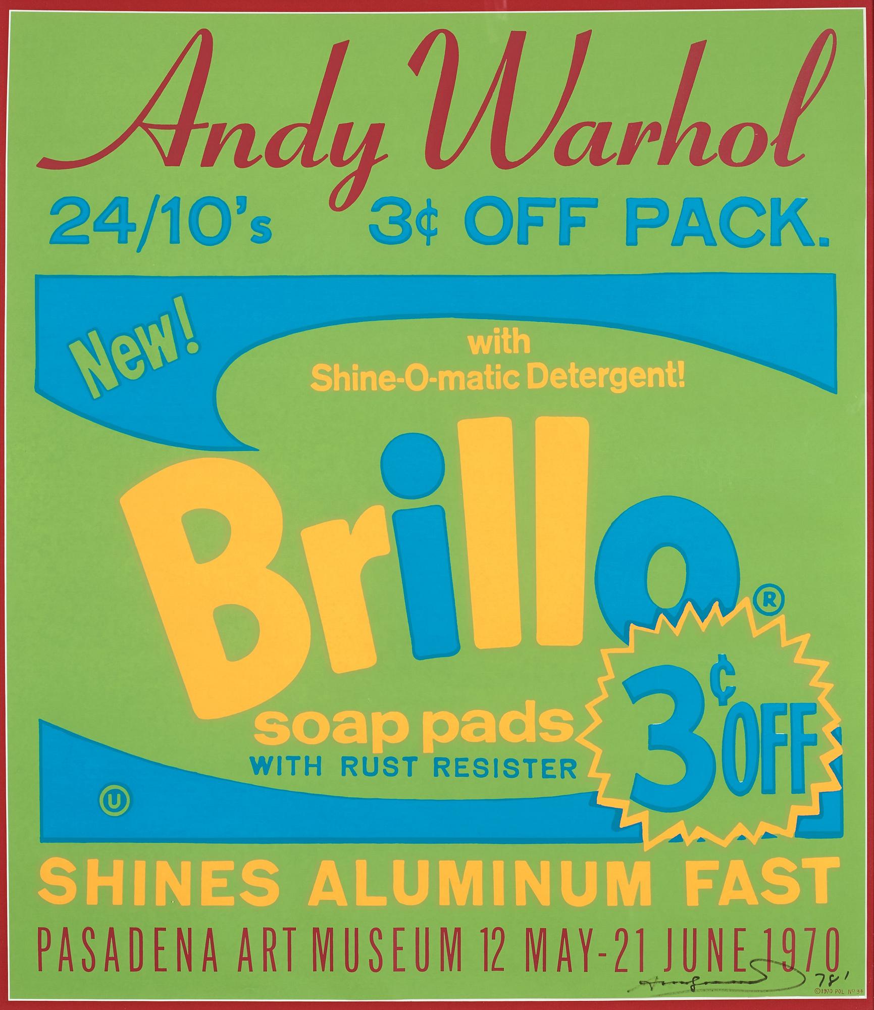 Andy Warhol (Efter), "Brillo".