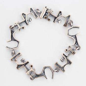 Jorma Laine, silver bracelet.