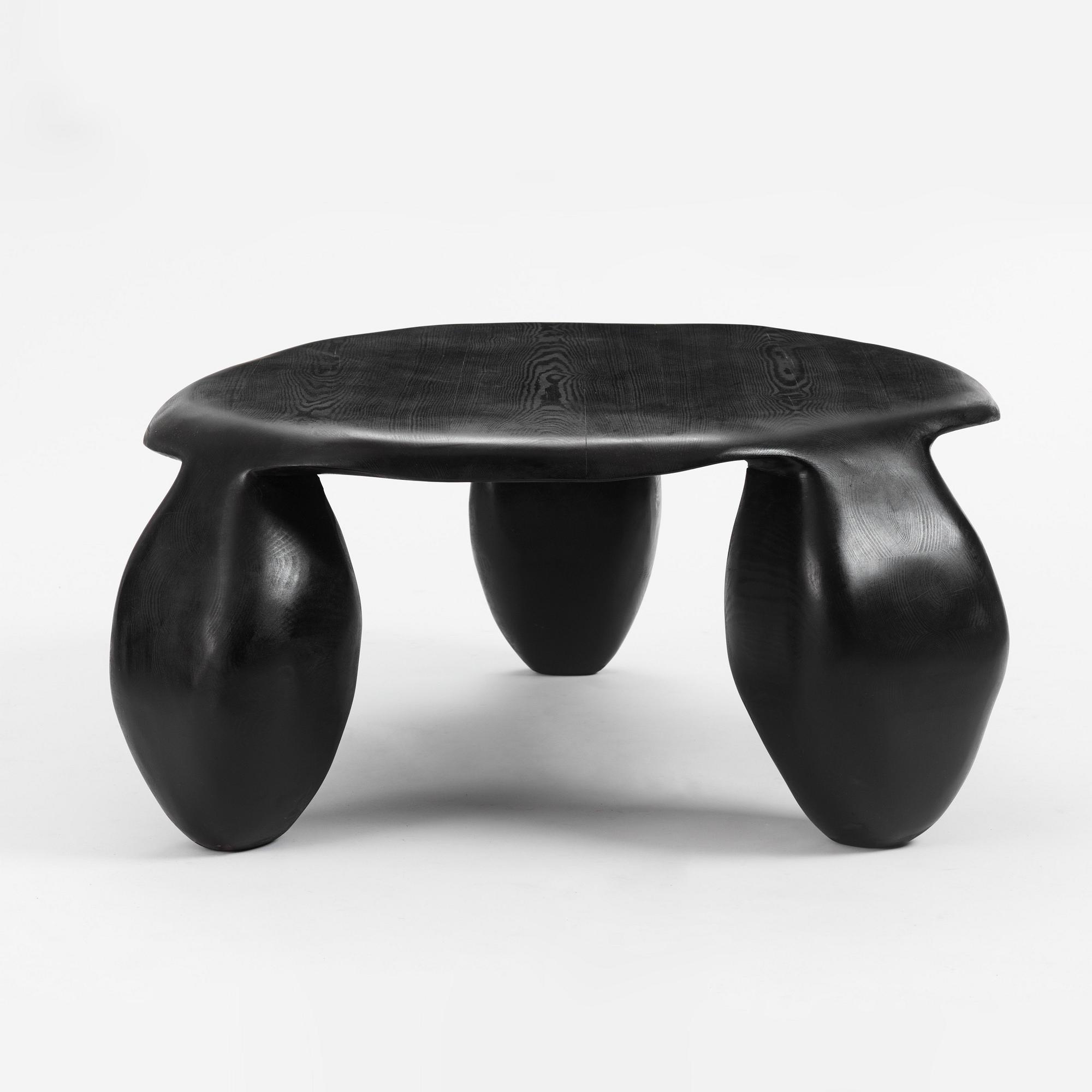 Niklas Runesson, a coffee table, his own studio, Stockholm, 2022.
