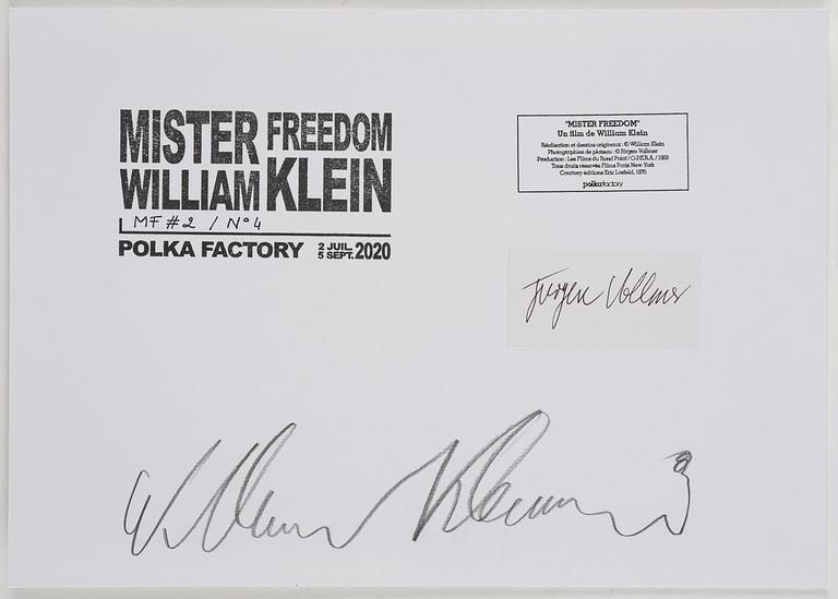 William Klein, ”Mister Freedom koffert - full set edition”, 2020.