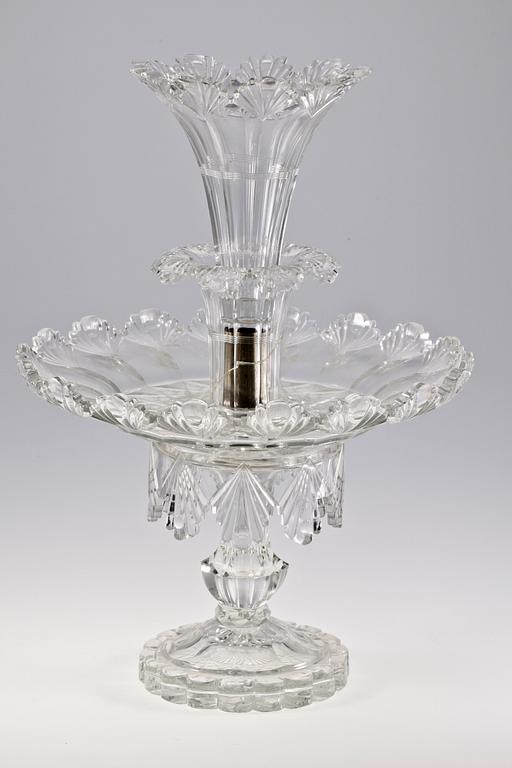 BORDSUPPSATS, glas, 1800-talets slut.
