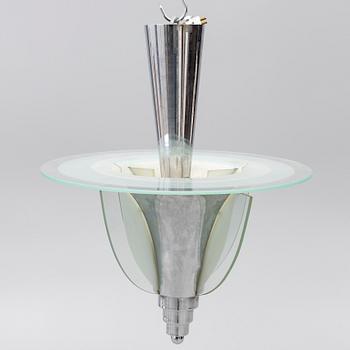 Henri Petitot, attributed to, ceiling lamp, France, Art Deco, 1930s.