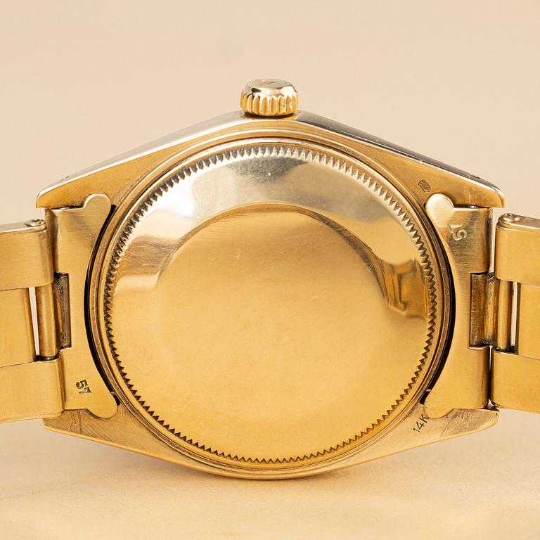 Rolex, Date, "7205 riveted bracelet", ca 1974.