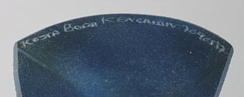 KJELL ENGMAN, skulptur, glas, Kosta Boda, signerad, 1900-tal.