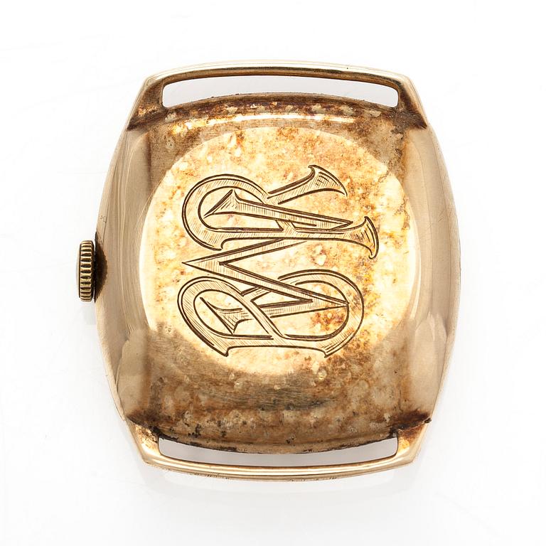 Movado, "Breguet Numerals", rannekello, 28 x 28 mm.