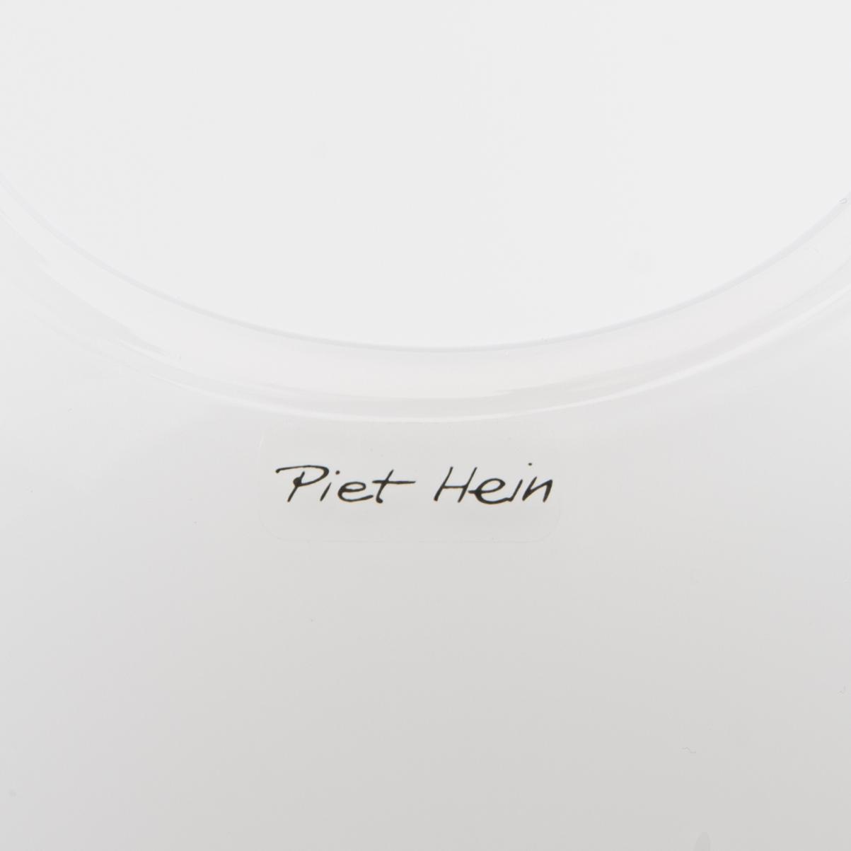 Piet Hein, vaser 3 st "Super Vase" signerade och daterade  89.