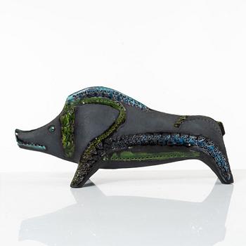 Aldo Londi, Wild boar, ceramic, Bitossi.