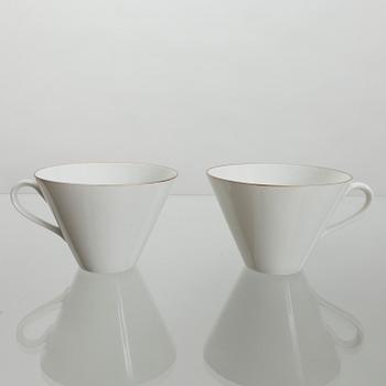 KAFFEKOPPAR, 11 st, porslin, Arabia 1960-tal.