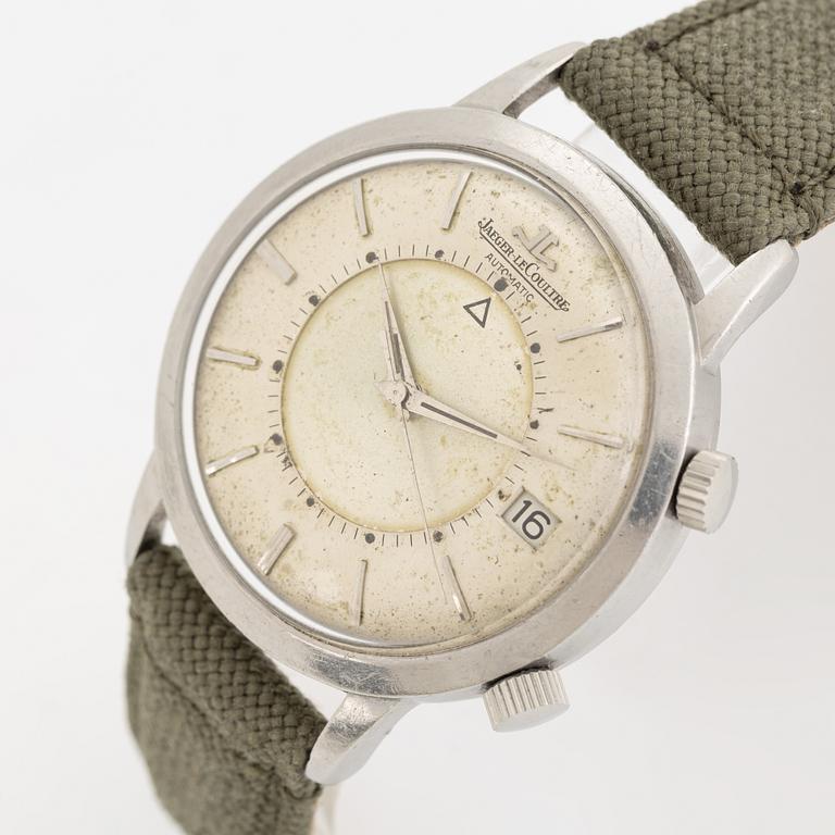 Jaeger-LeCoultre, Memovox, wristwatch, 37 mm.