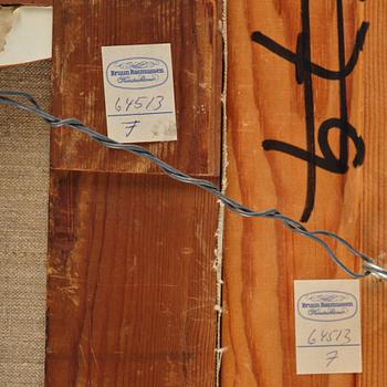 Thorvald Möller, Frigate under full sail at Kronborg Castle.