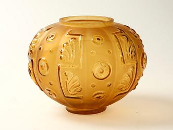VAS, pressglas, Edvin Ollers, Elme glasbruk, 1900-tal.