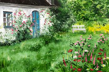 Ann-Marie Jönsson, oil on canvas signed and dated 96.