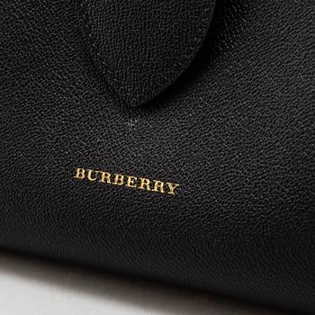 A Burberry Soft Grain Medium Buckle Tote.