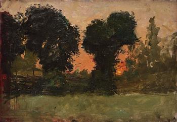 668. Gunnar Hallström, "Landskap från Solö".