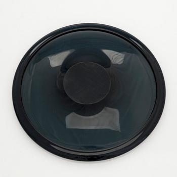 Timo Sarpaneva, tallrikar, 10 st, "Bandkant", signerade Timo Sarpaneva Iittala -57.