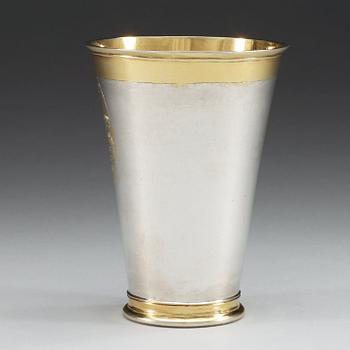 BÄGARE, av Matthias Dreier (verksam 1699-1710), Reval.