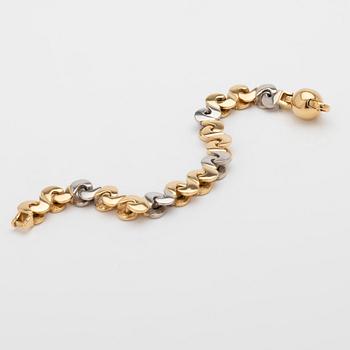 18k gold bracelet with a diamond, Per Borup Design, Denmark.