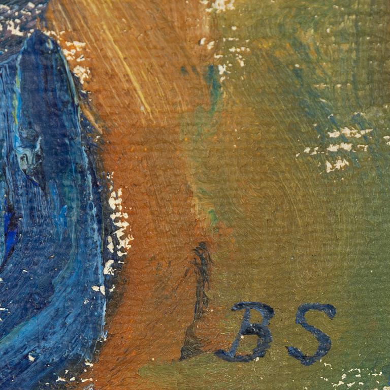 Birger Simonsson, oil on canvas, signed by the estate.