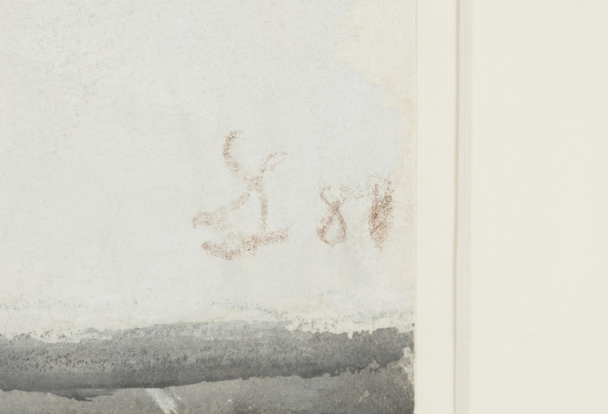 Sixten Lundbohm, gouache, signerad och daterad -81.