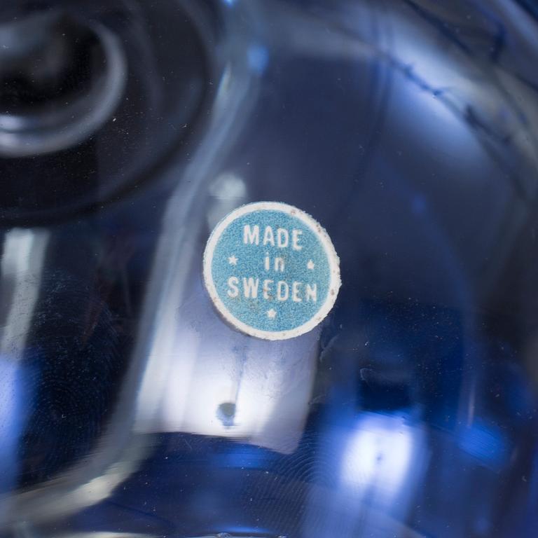 TAKLAMPA, 1950/60-tal. Höjd 60 cm.