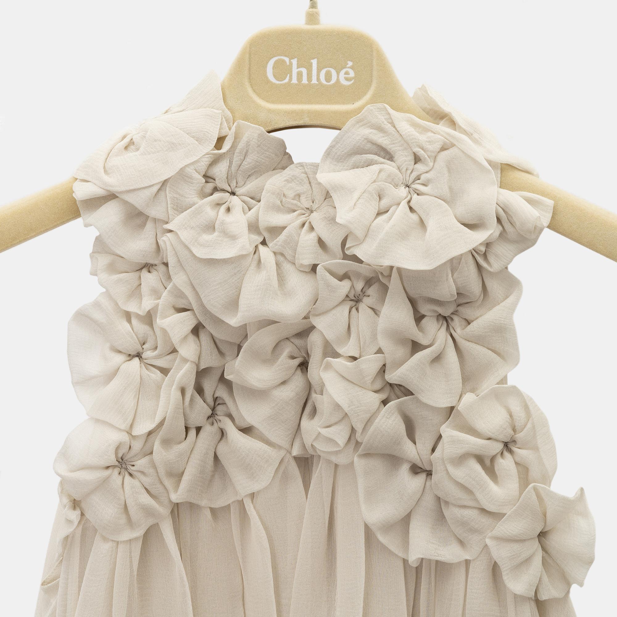 Chloé, a silk top, size 34.