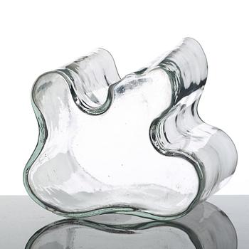 Alvar Aalto, a "model 3031" glass vase, Iittala, Finland probably 1950-60's.