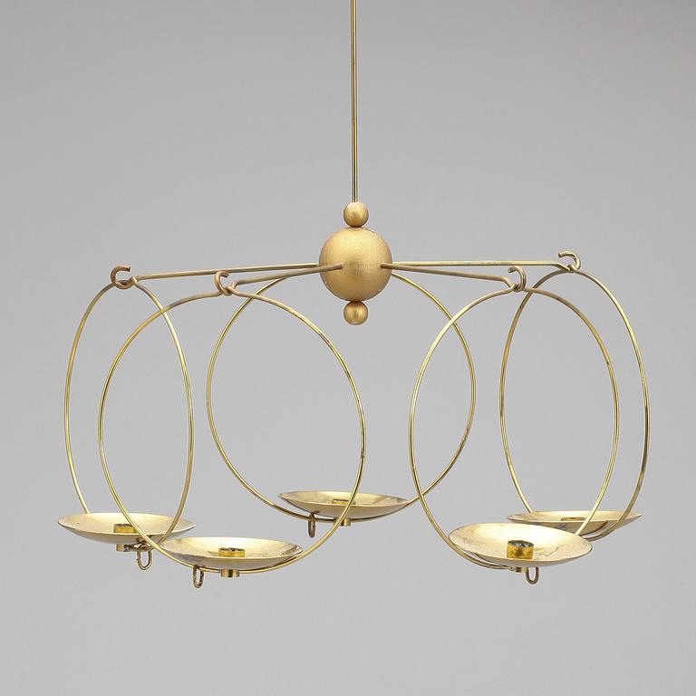 LJUSMOBIL, mässing, Kaija Aarikka, Finland, 1900-talets andra hälft.