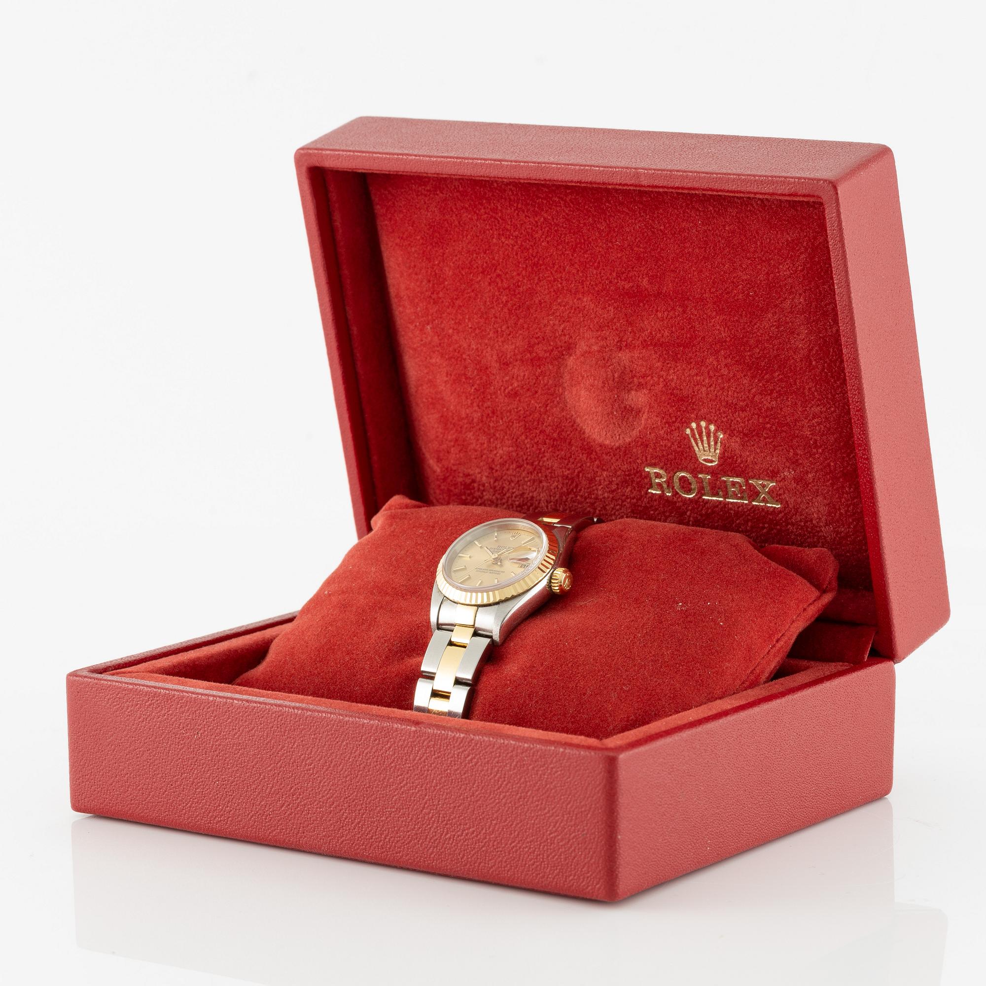 Rolex, Oyster Perpetual, Datejust, wristwatch, 26 mm.