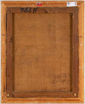 JOHAN HENRIK SCHEFFEL, hans krets, olja på duk.