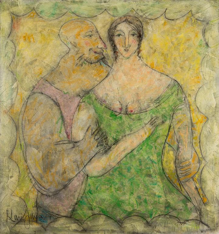 Kari Juva, "MUSE AND SATYR".