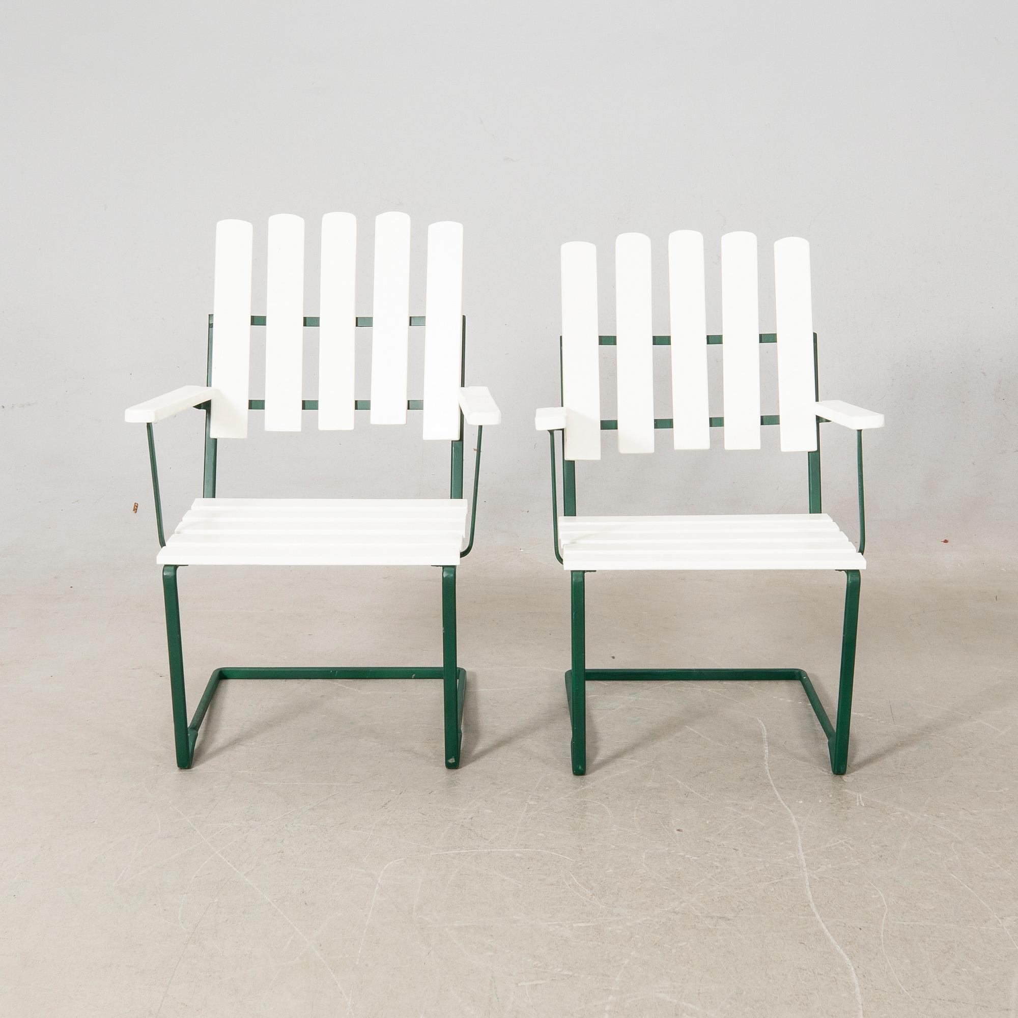 Arthur Lindqvist, trädgårdsgrupp 6 dlr, modell 9A och modell 2A, Grythyttan 1900-tal.