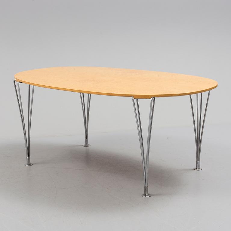A "Superelips" table by Bruno Mathsson and Piet Hein, 20th century.